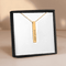 Vertical Bar Necklace