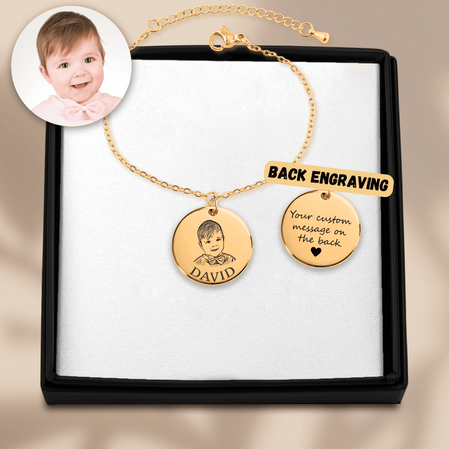 Baby Portrait Bracelet