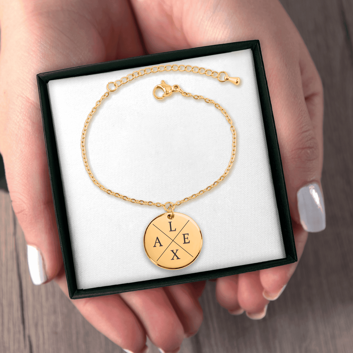 Custom Initials Bracelet