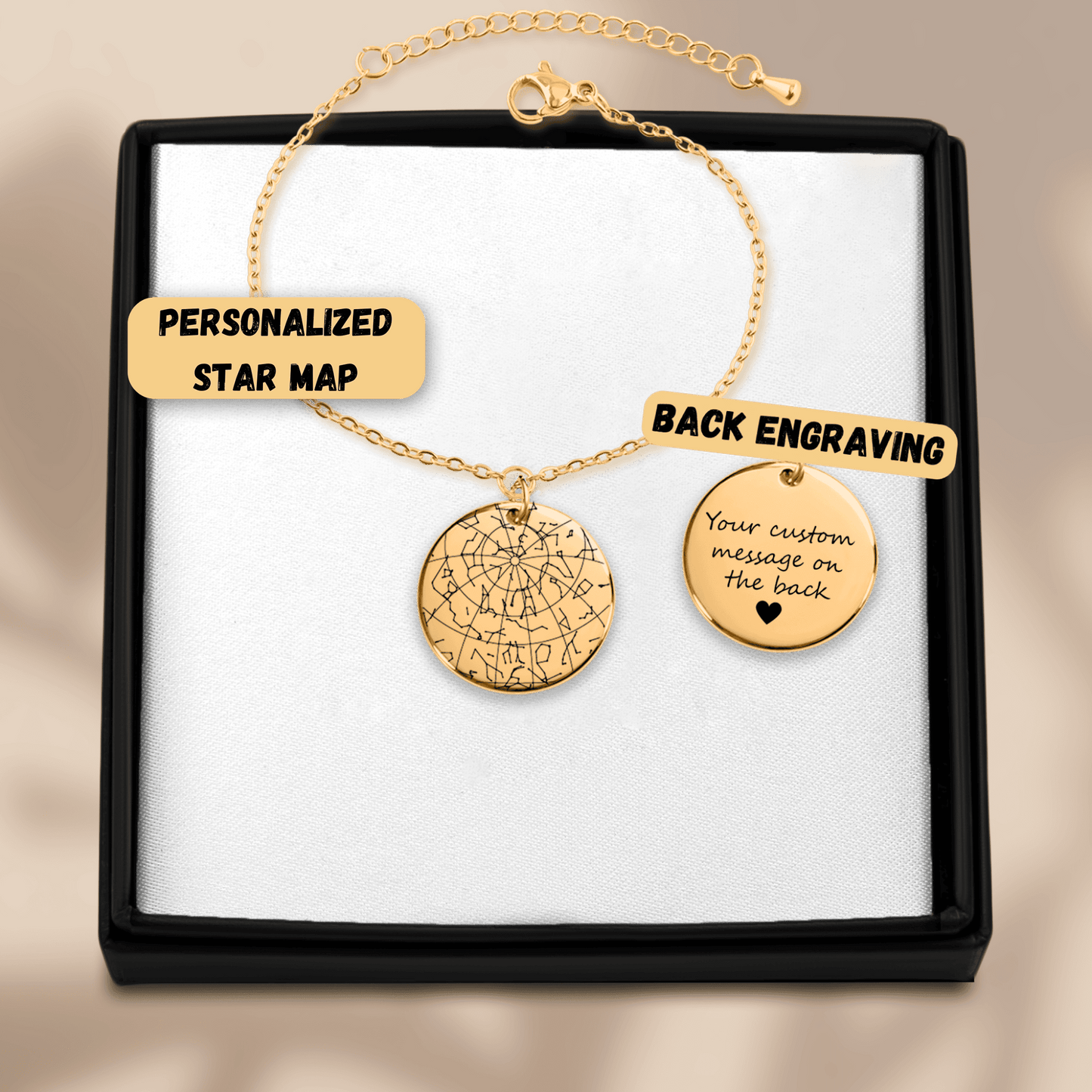 Custom Star Map Bracelet