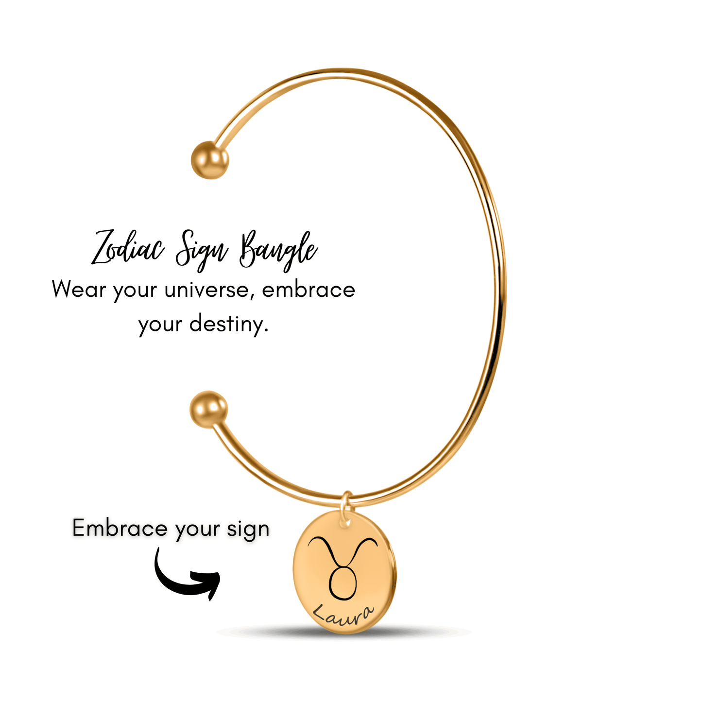 Zodiac Sign Bangle