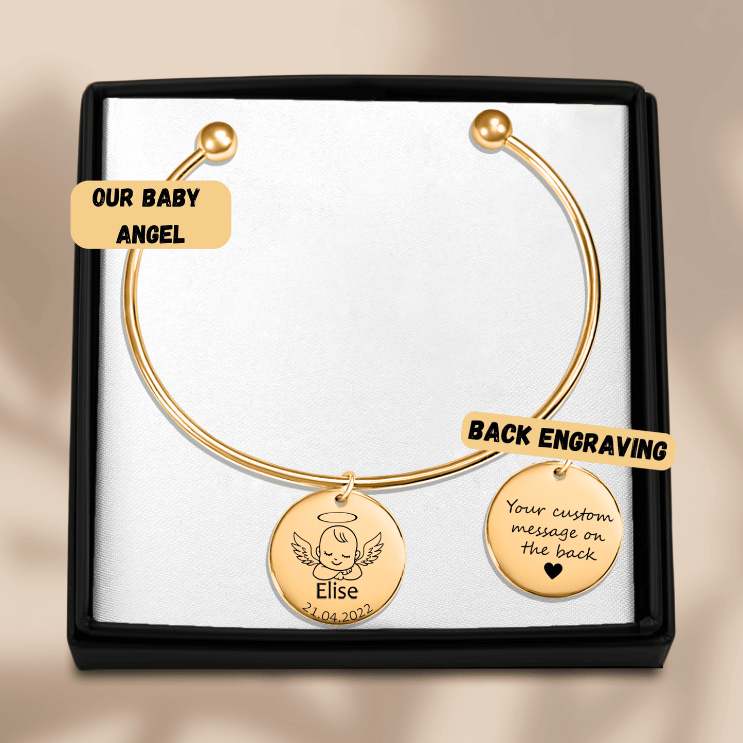 Baby Angel Bangle