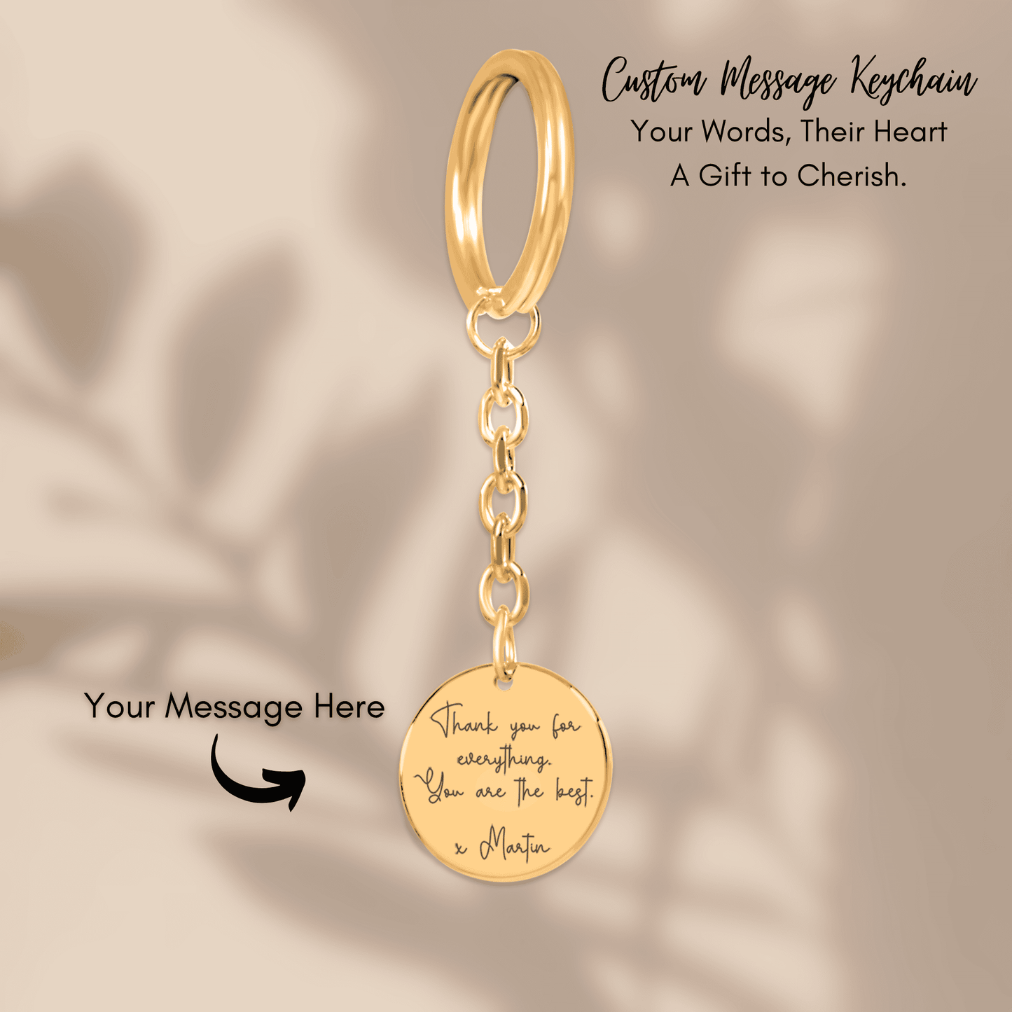Custom Message Keychain