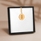 initial keychain-i