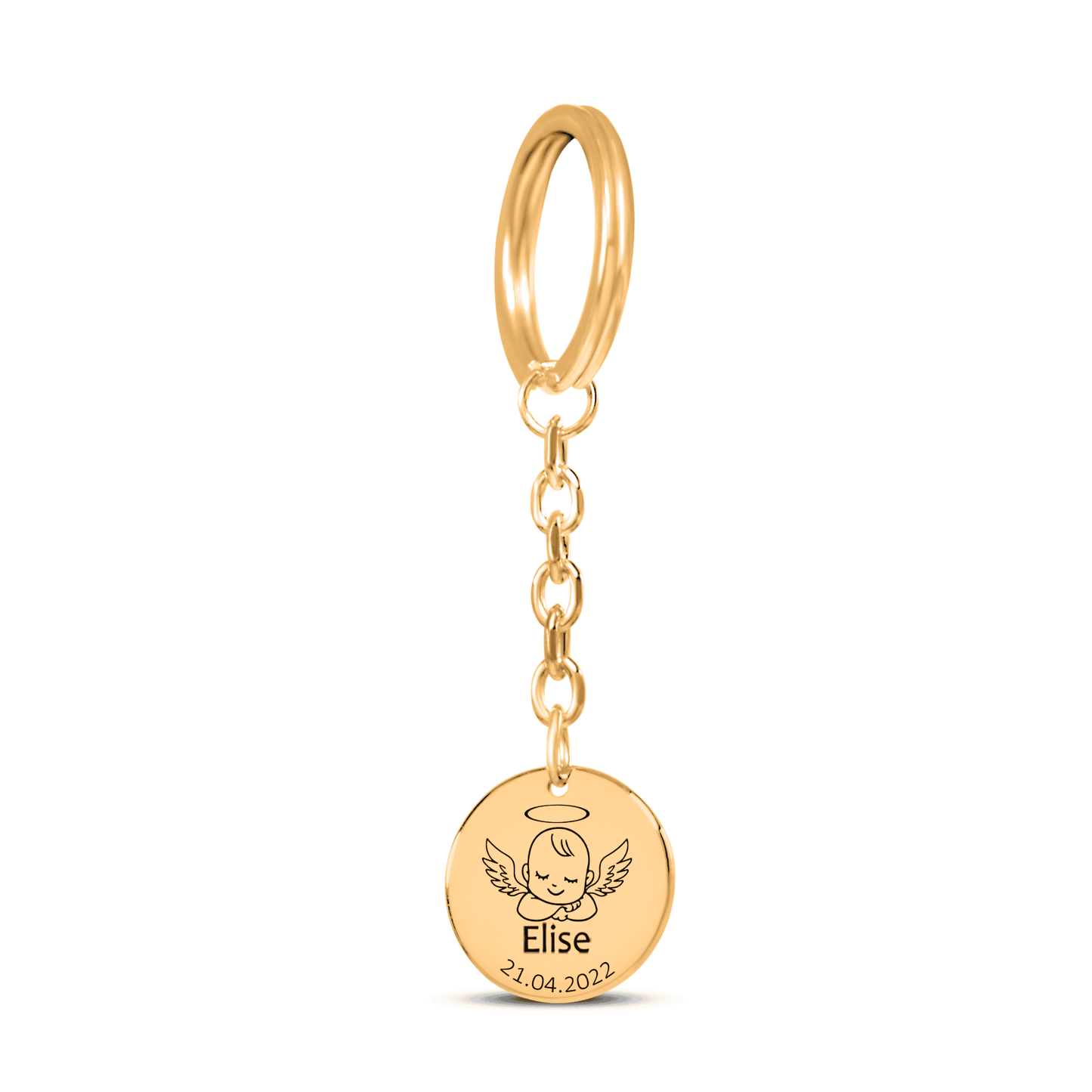 Baby Angel Keychain
