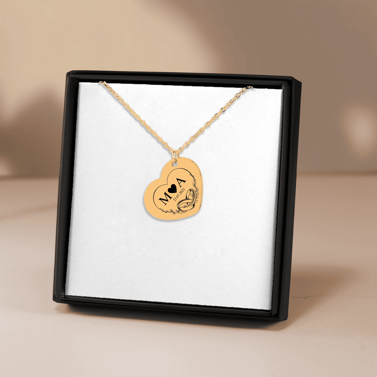 Timeless Bond Initials H.N