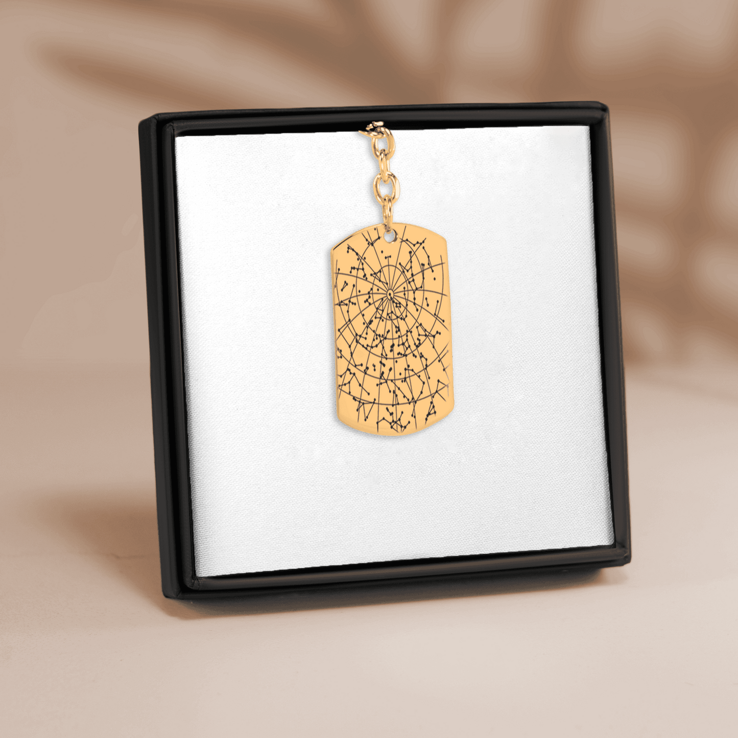 Tag Keychain Star Map