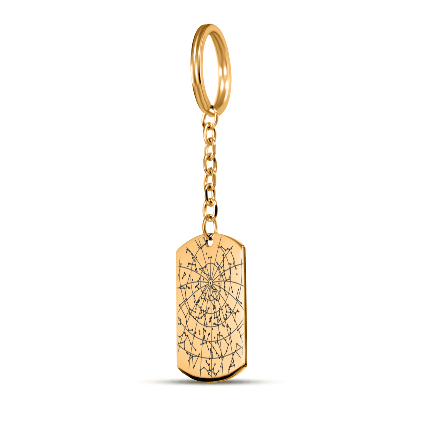 Tag Keychain Star Map