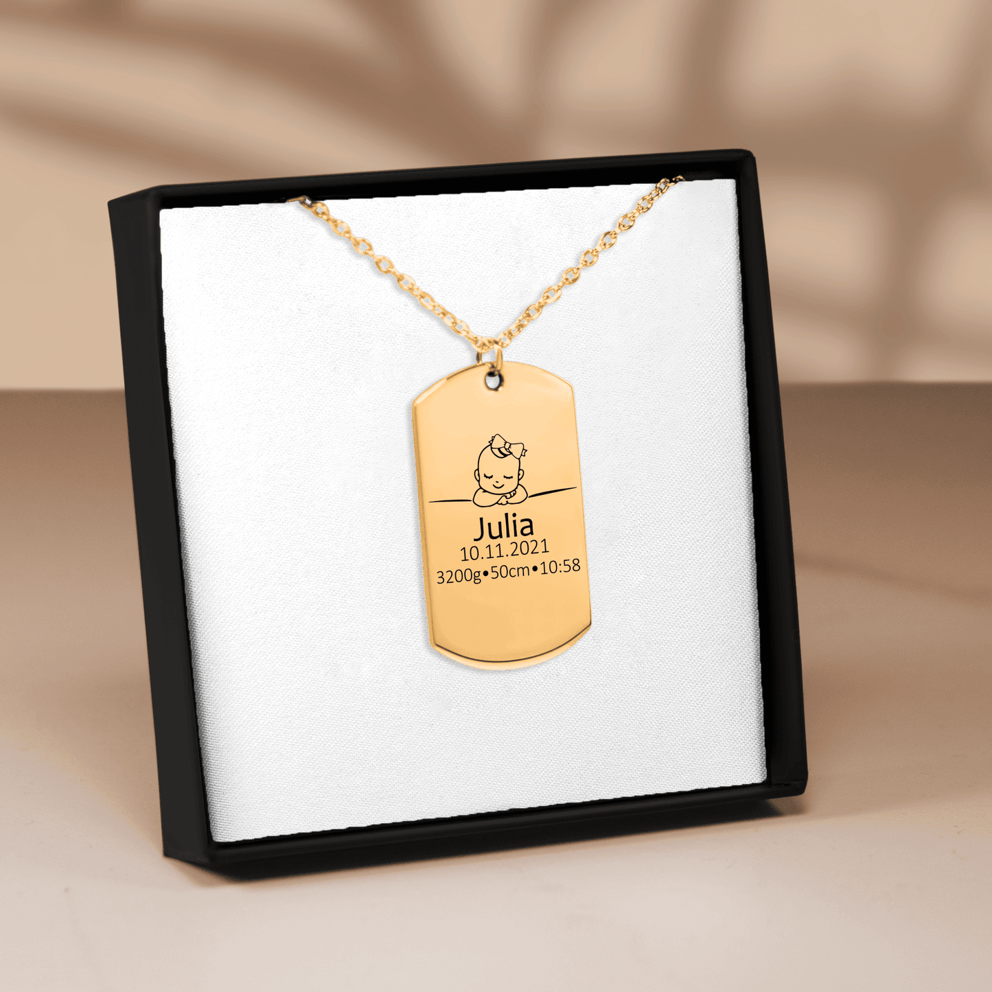 Birth Details Tag