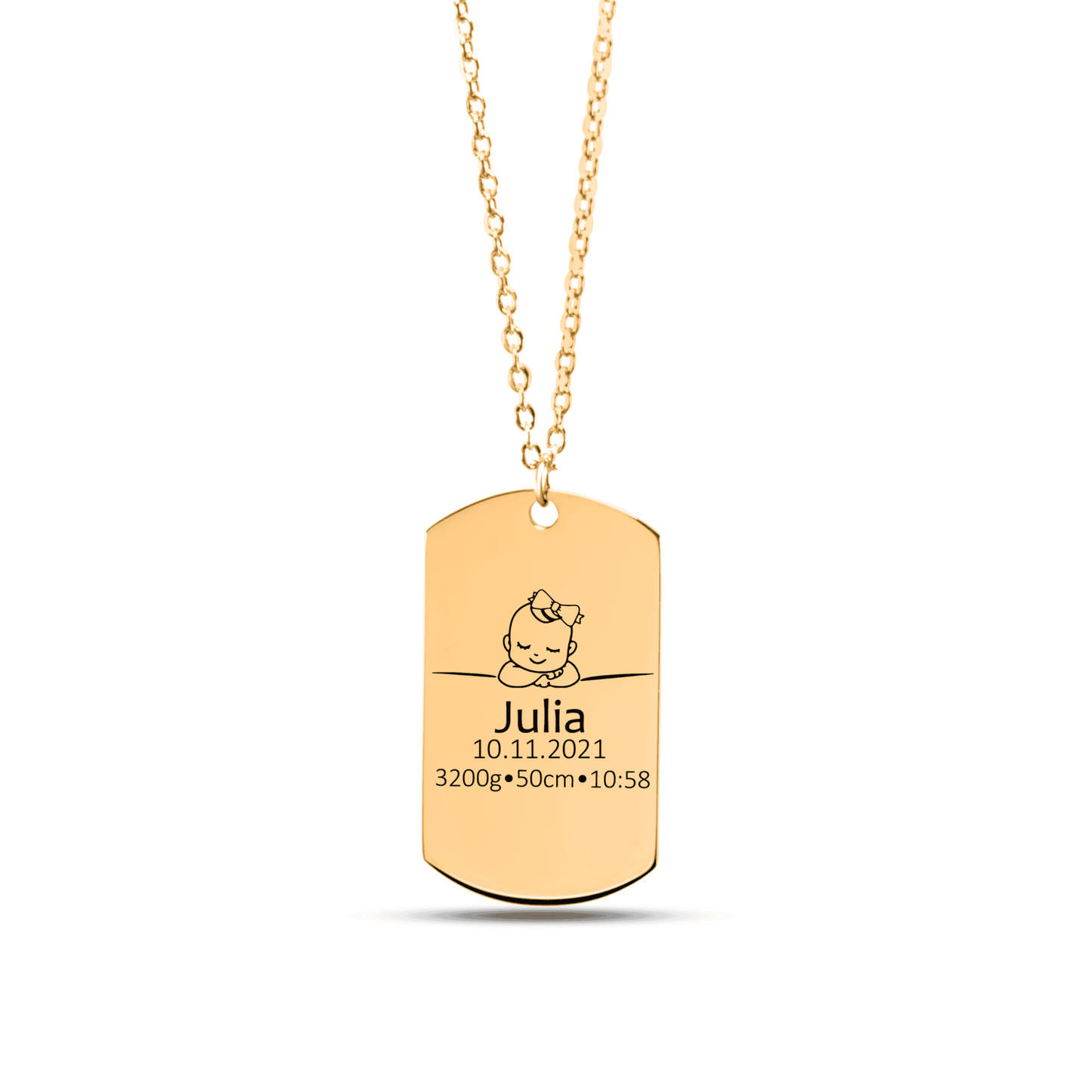Birth Details Tag
