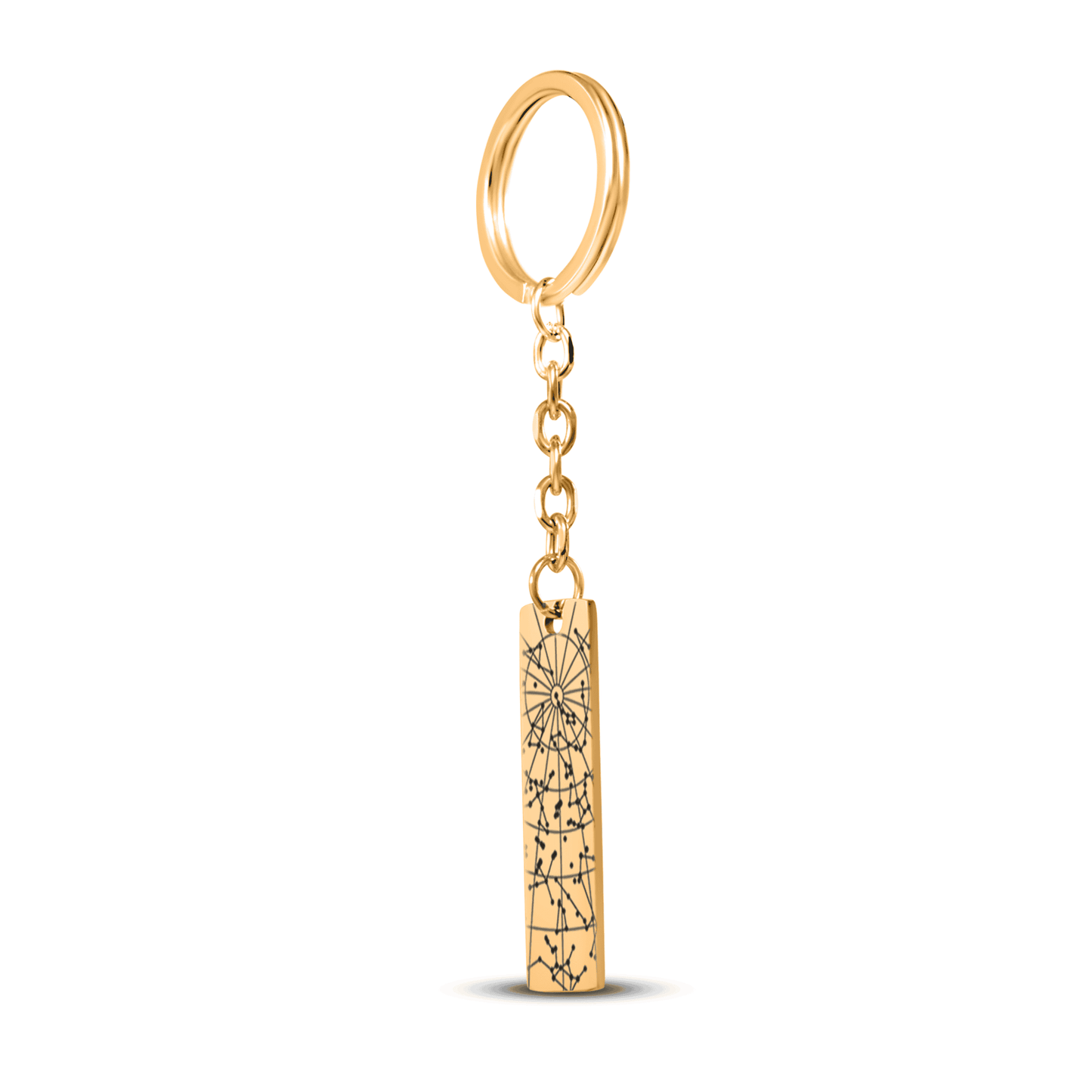 StarMap Vertical Bar Keychain
