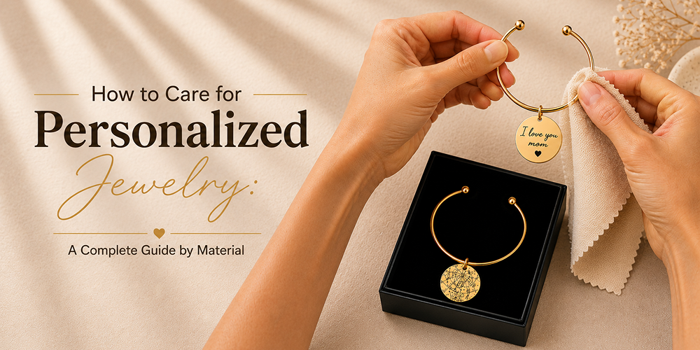 How to Care for Personalized Jewelry: A Complete Guide by Material