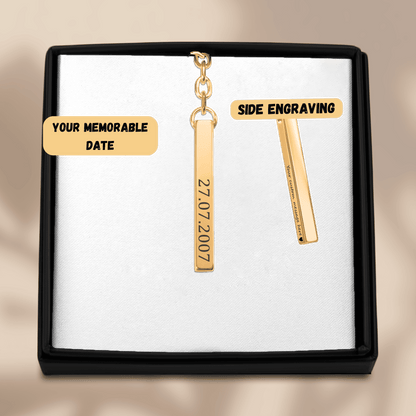 Custom Date Keychain