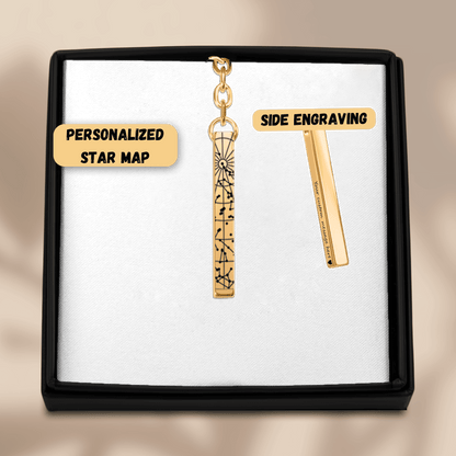 StarMap 3D Keychain