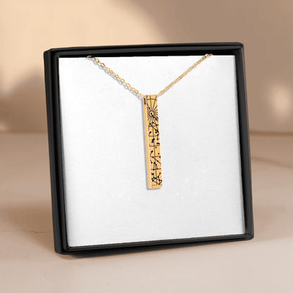StarMap 3D Bar Necklace