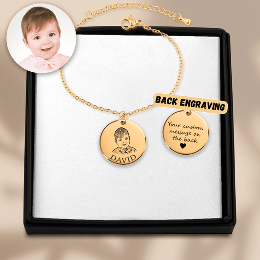 Baby Portrait Bracelet