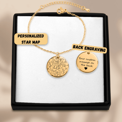 Custom Star Map Bracelet