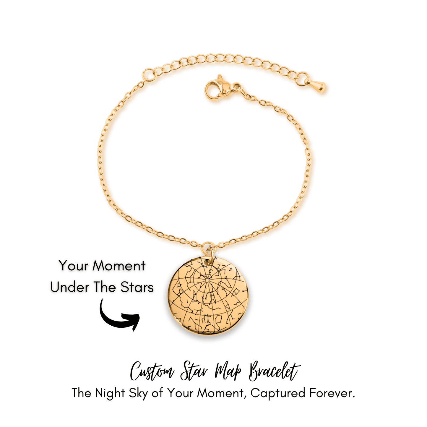 Custom Star Map Bracelet