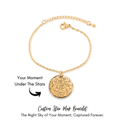 Custom Star Map Bracelet