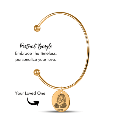 Portrait Bangle