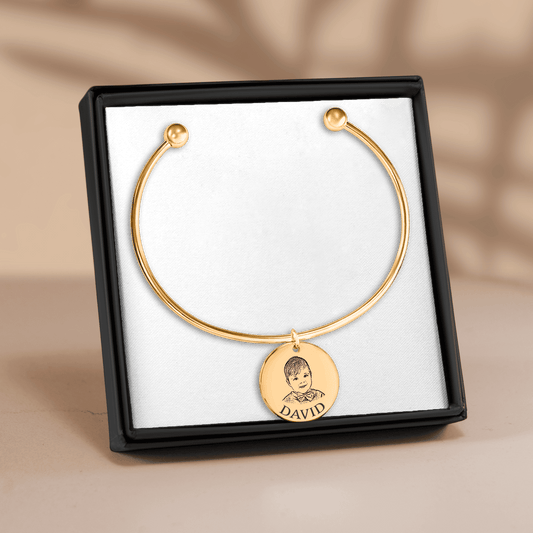 Baby Portrait Bangle
