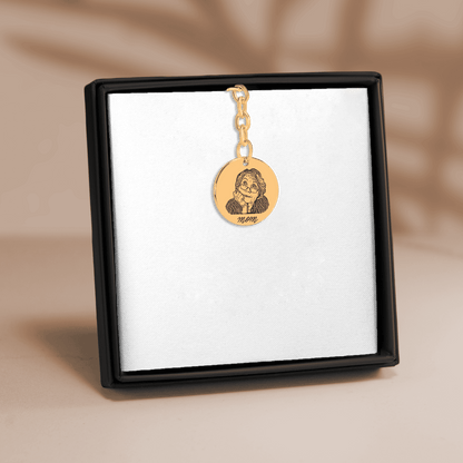 Portrait Keychain