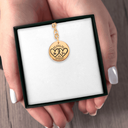 10th Years Anniversaries Coin Keychain