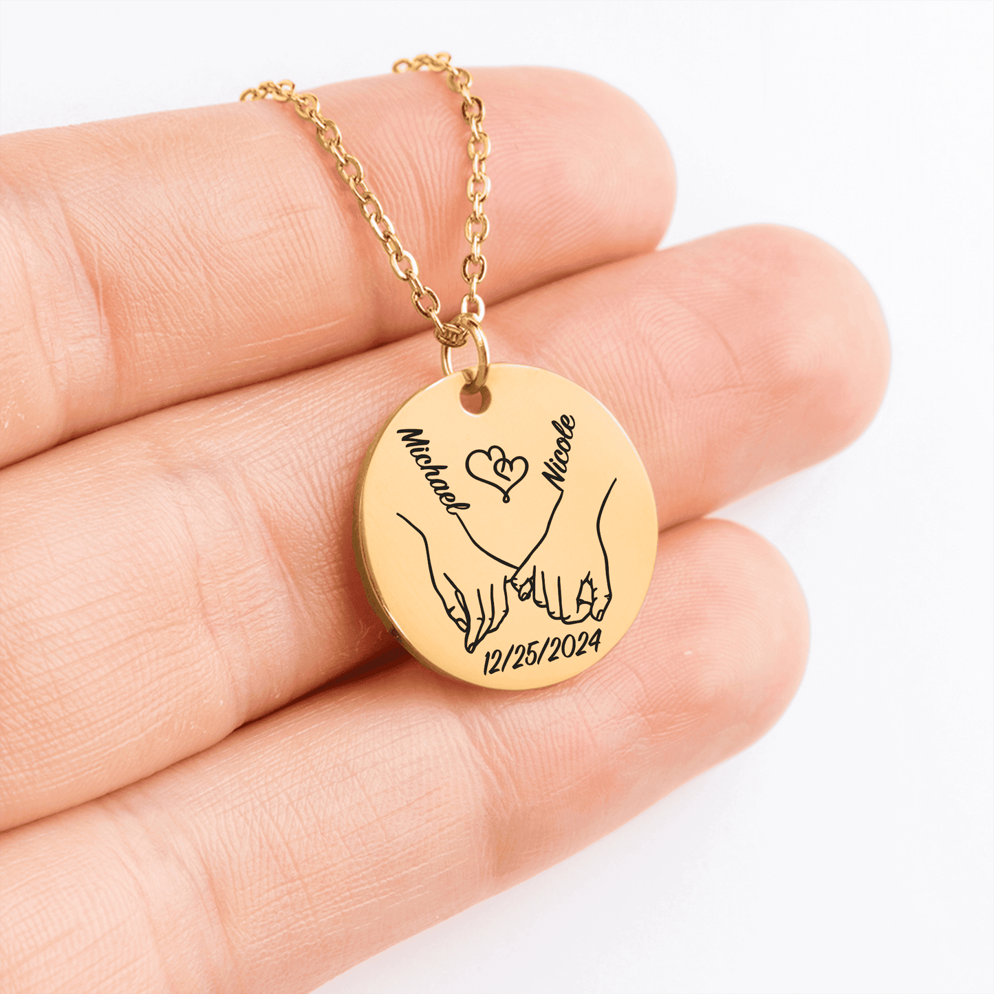Our First Christmas Together Necklace