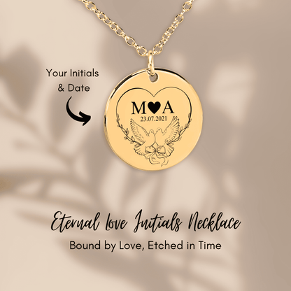 Timeless Bond Initials Necklace