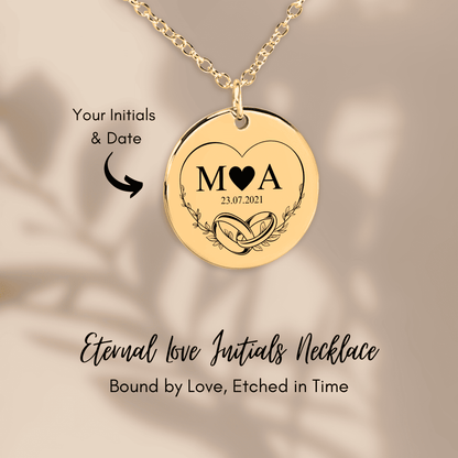 Eternal Love Initials Necklace