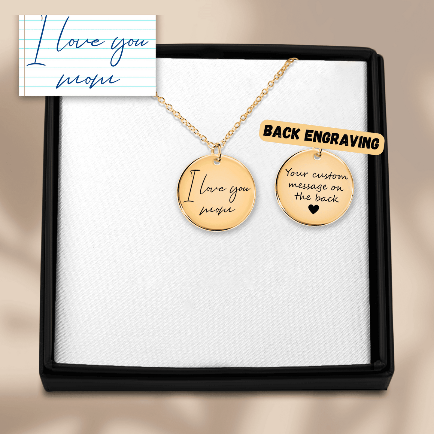 Custom Handwritten Pendant