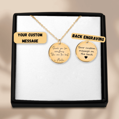 Custom Message Necklace