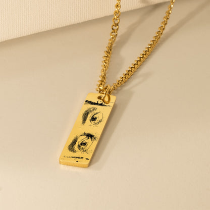 Men's Eye Necklace