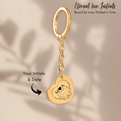 Eternal Love Initials H.K