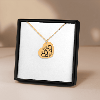 10th Years Anniversaries Heart Necklace