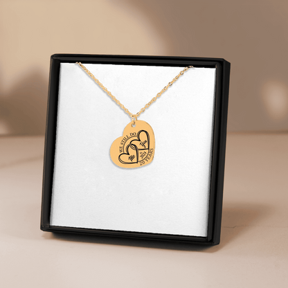 20th Years Anniversary Heart Necklace