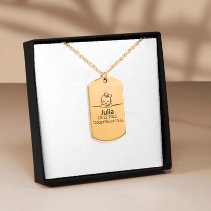 Birth Details Tag