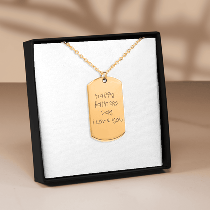 Handwritten Tag
