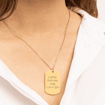 Handwritten Tag