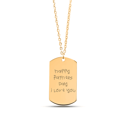 Handwritten Tag