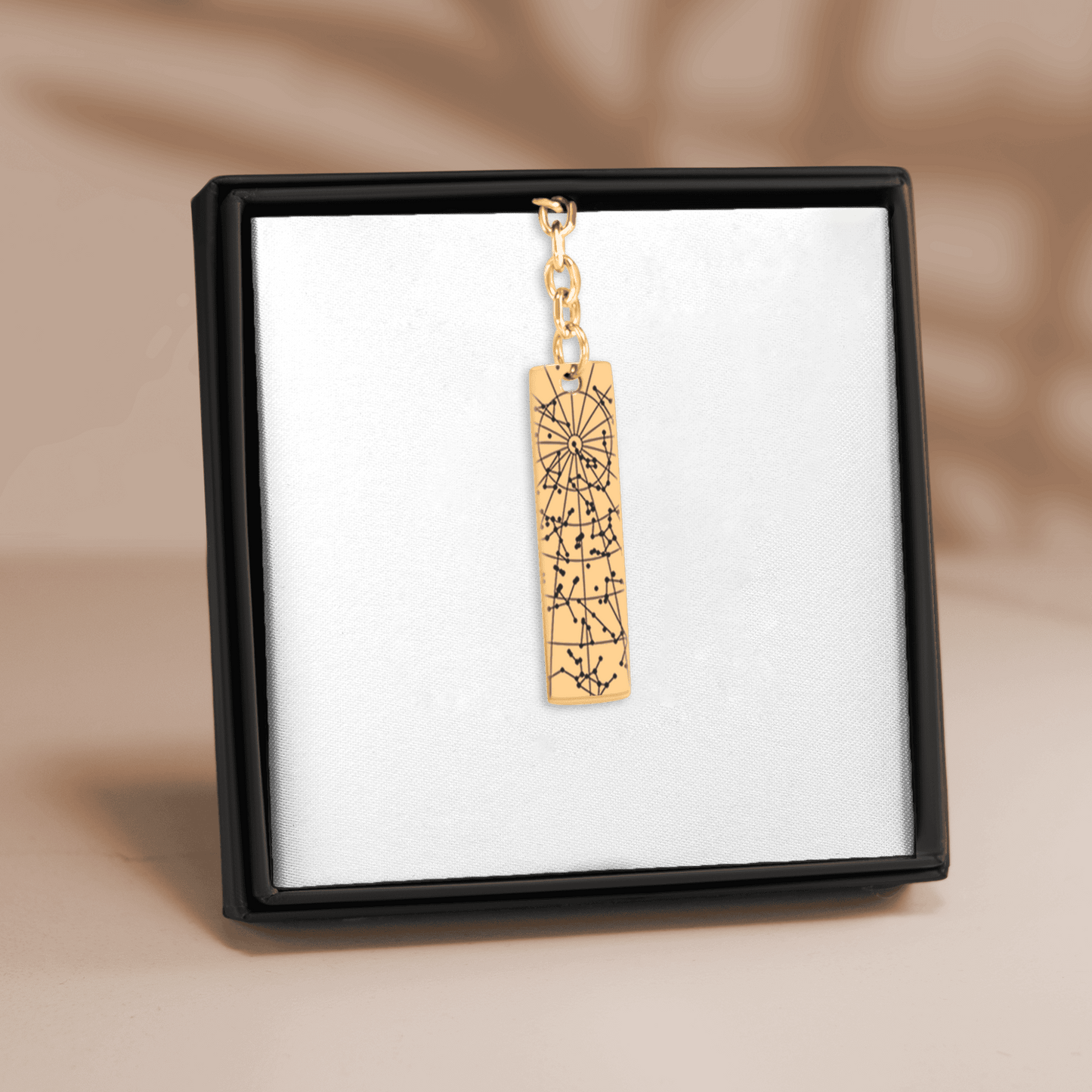 StarMap Vertical Bar Keychain